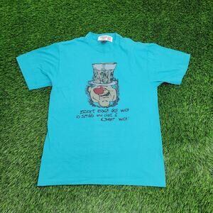 Vintage 80s Good-Morning Shirt Small 18x26 USA